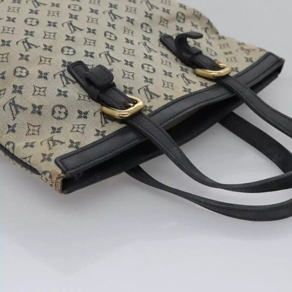 LOUIS VUITTON Monogram Mini Françoise Tote Bag 2way Blue M92208 LV Auth MY037 - Picture 7 of 16